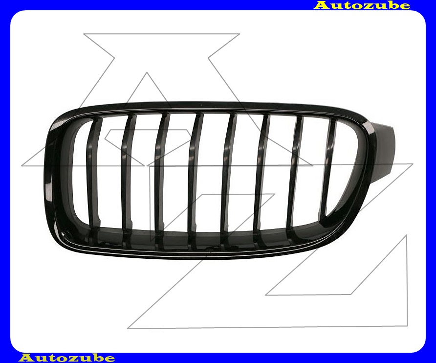 Hűtődíszrács bal, fekete Hűtődíszrács bal, fekete