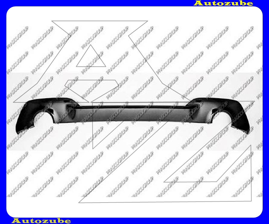 Hátsó lökhárító alatti spoiler Hátsó lökhárító alatti spoiler