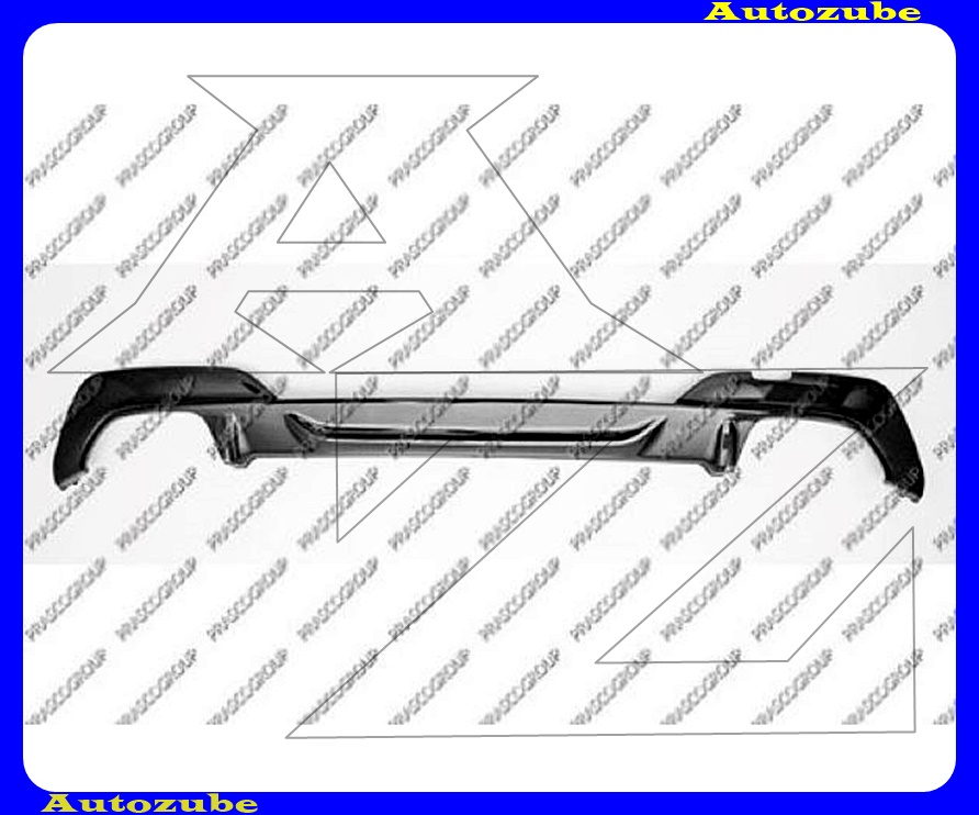 Hátsó lökhárító alatti spoiler Hátsó lökhárító alatti spoiler