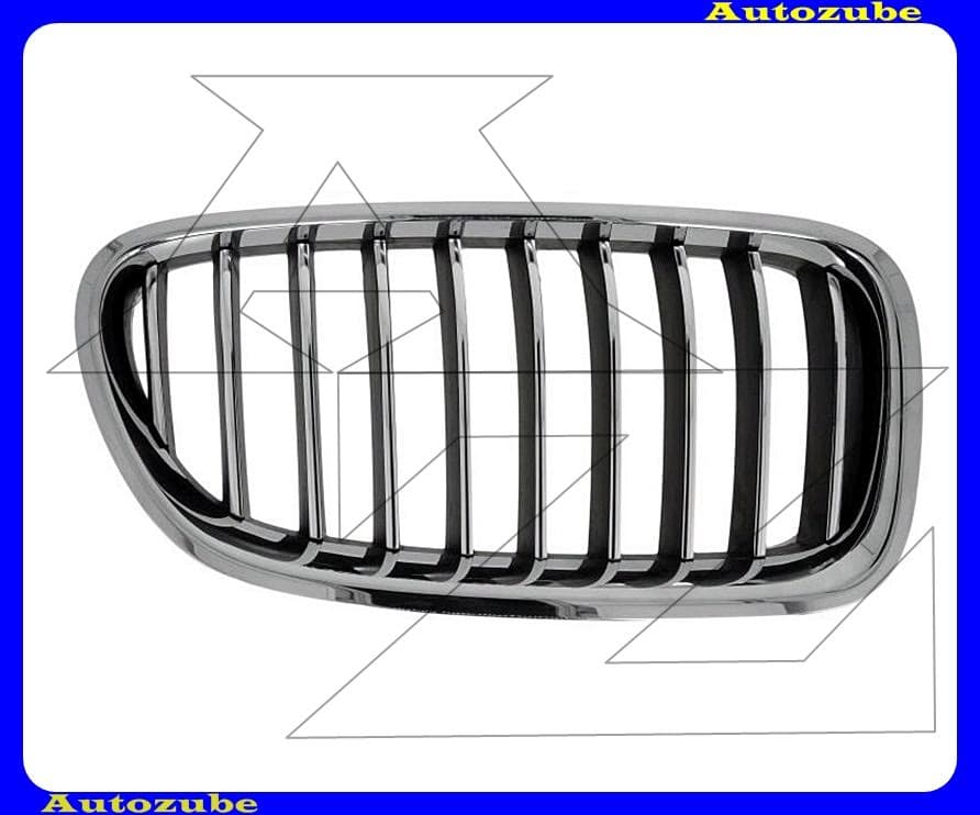 Hűtődíszrács jobb, krómkerettel, króm/fekete bordákkal Hűtődíszrács jobb, krómkerettel, króm/fekete bordákkal