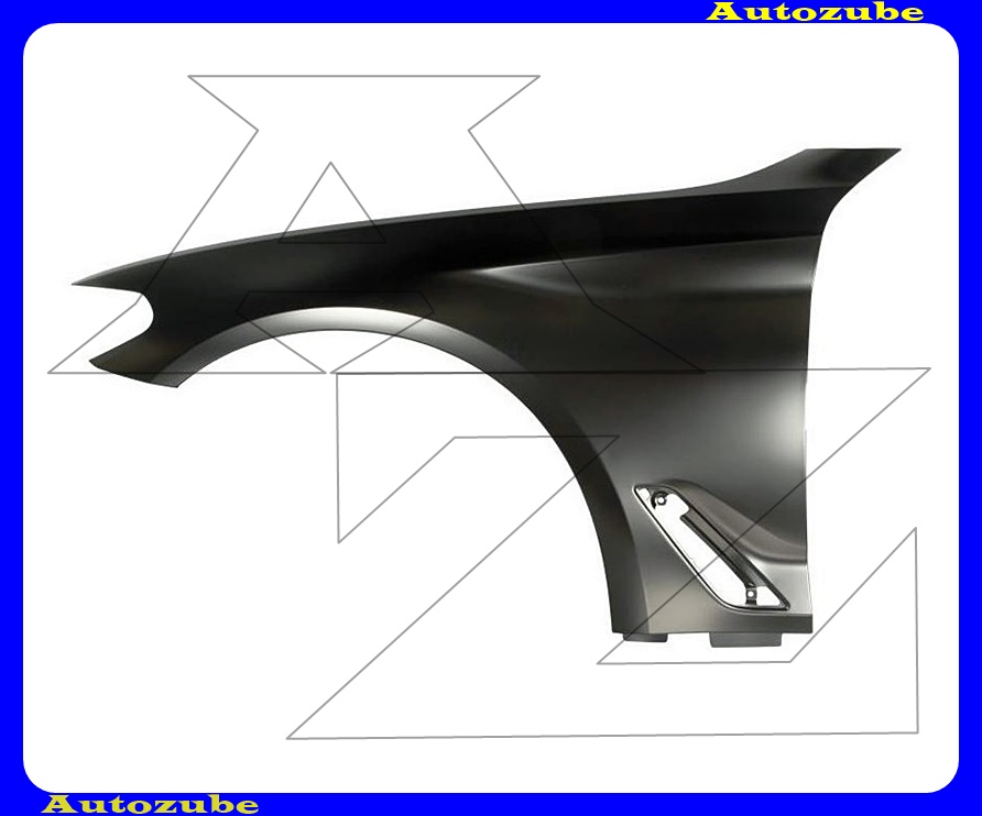 Első sárvédő bal (acél) Első sárvédő bal (acél)