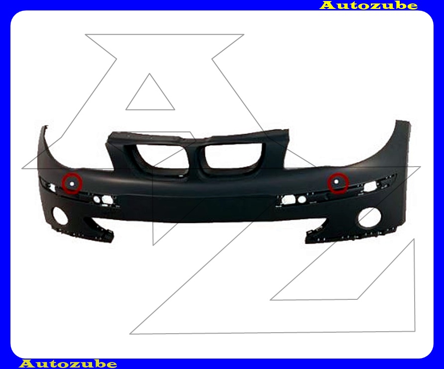 Első lökhárító alapozott, fényszórómosós Első lökhárító alapozott, fényszórómosós