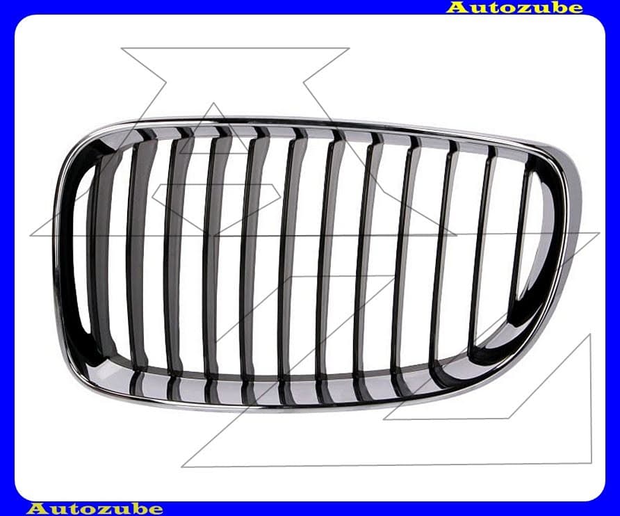 Hűtődíszrács bal, krómkerettel, fekete bordákkal Hűtődíszrács bal, krómkerettel, fekete bordákkal