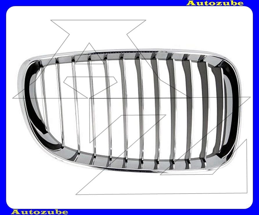 Hűtődíszrács jobb, krómkerettel, króm/fekete bordákkal Hűtődíszrács jobb, krómkerettel, króm/fekete bordákkal