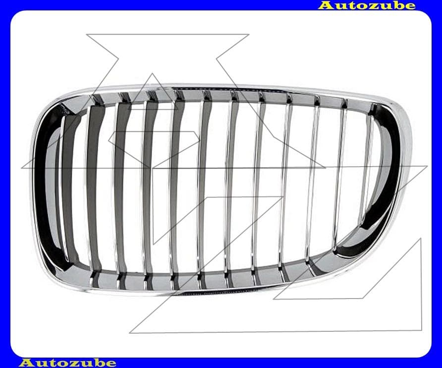 Hűtődíszrács bal, krómkerettel, króm/fekete bordákkal Hűtődíszrács bal, krómkerettel, króm/fekete bordákkal