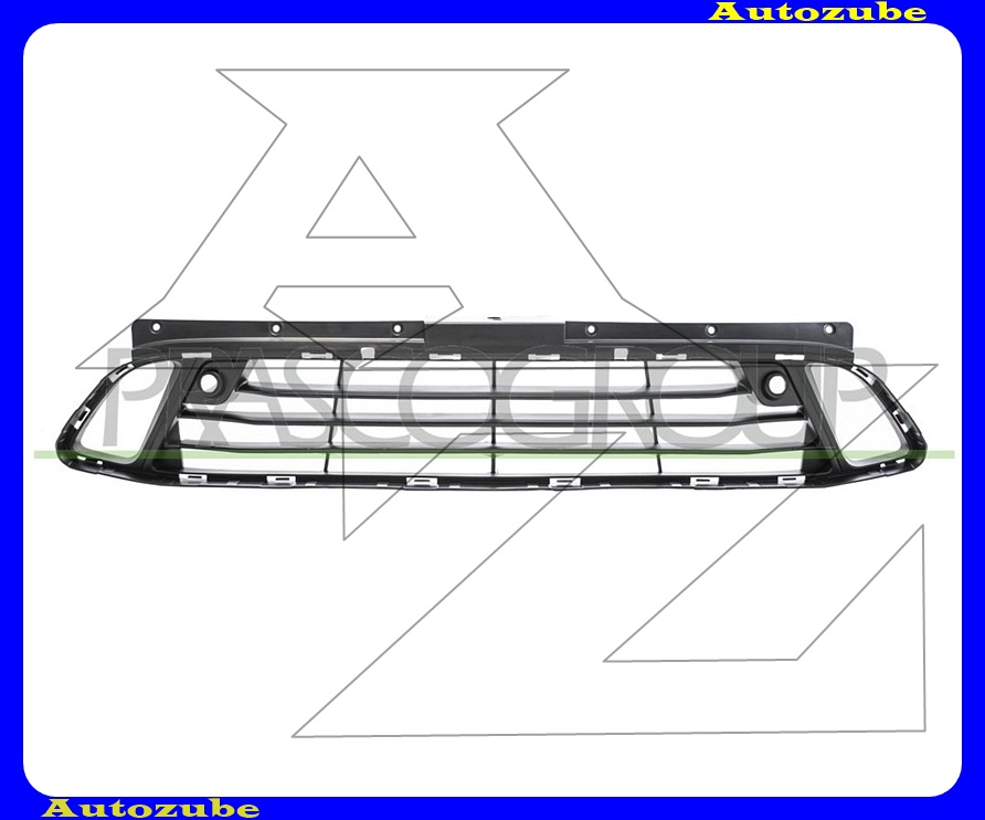 Első lökhárító rács középső, 2 PDC-s (nyitott) Első lökhárító rács középső, 2 PDC-s (nyitott)