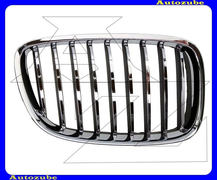 Hűtődíszrács jobb, krómkerettel, króm bordákkal Hűtődíszrács jobb, krómkerettel, króm bordákkal