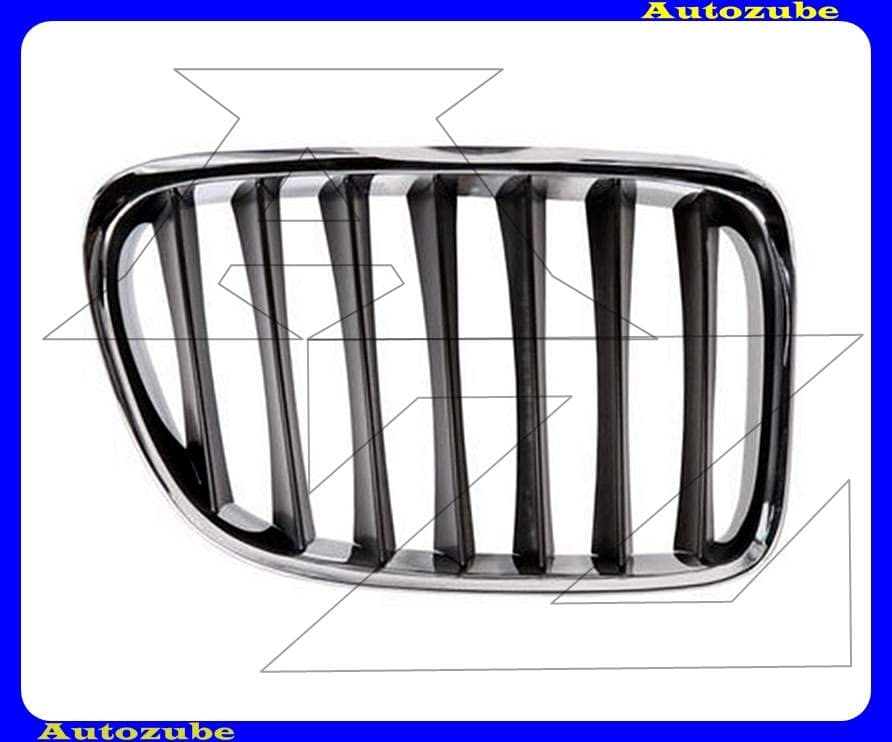 Hűtődíszrács jobb, krómkerettel, fekete bordákkal Hűtődíszrács jobb, krómkerettel, fekete bordákkal