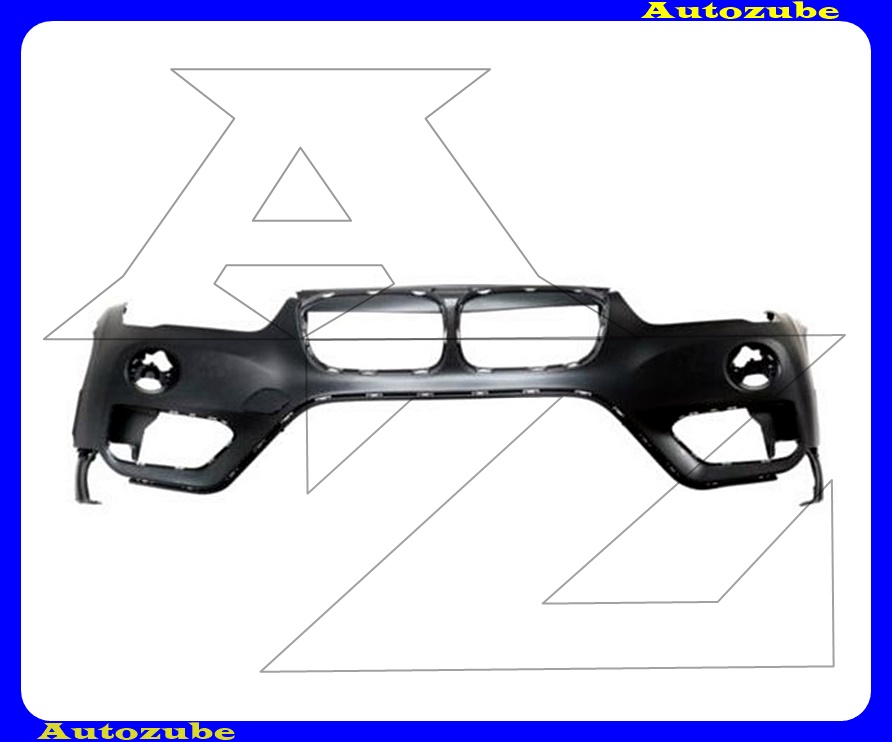 Első lökhárító felső rész, alapozott Első lökhárító felső rész, alapozott