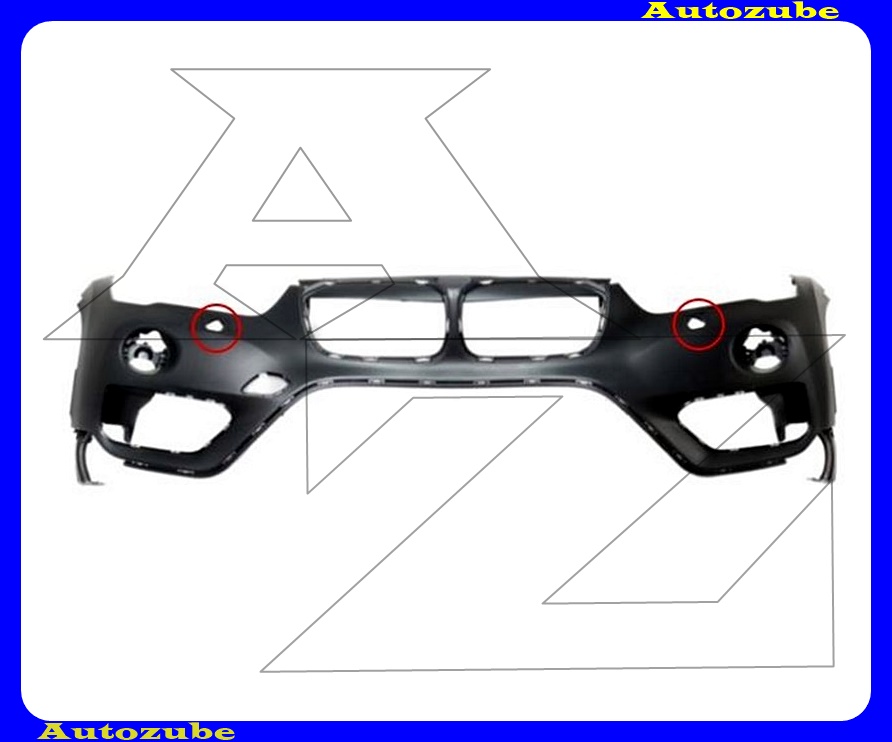 Első lökhárító felső rész, alapozott, fényszórómosós /RENDELÉSRE/ Első lökhárító felső rész, alapozott, fényszórómosós /RENDELÉSRE/