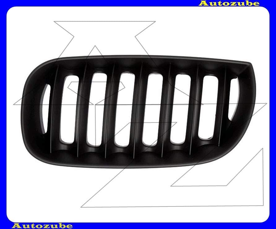 Hűtődíszrács bal, fekete Hűtődíszrács bal, fekete