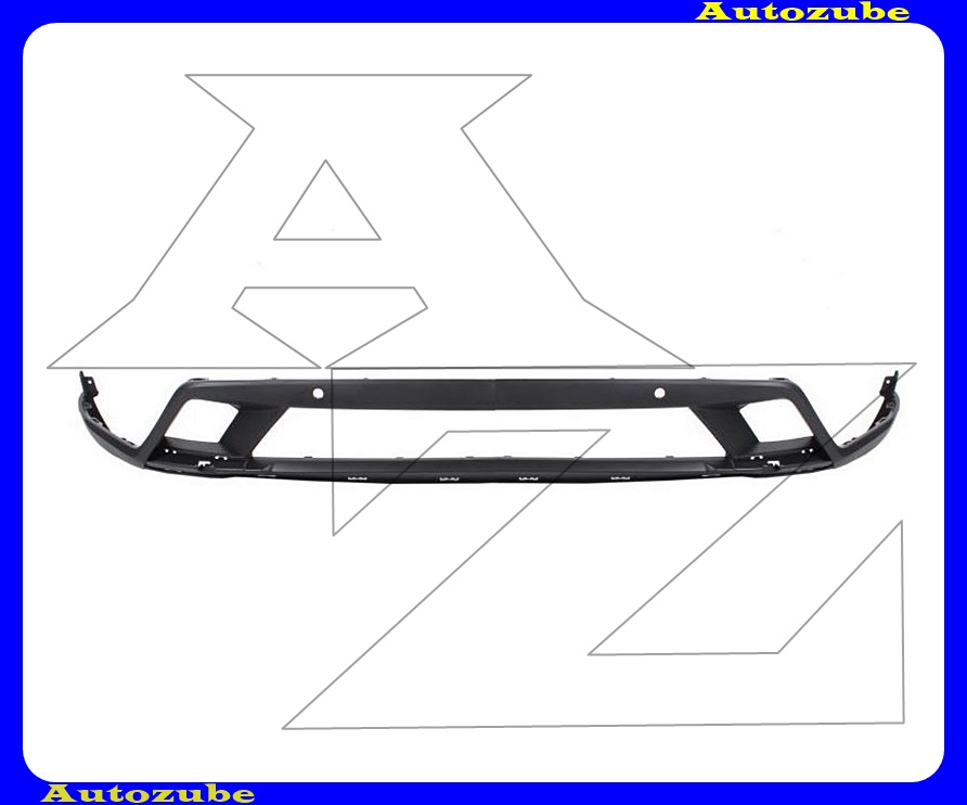Első lökhárító alsó rész, fekete, szenzoros Első lökhárító alsó rész, fekete, szenzoros