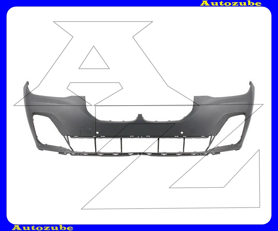 Első lökhárító alapozott, 2 szenzoros Első lökhárító alapozott, 2 szenzoros