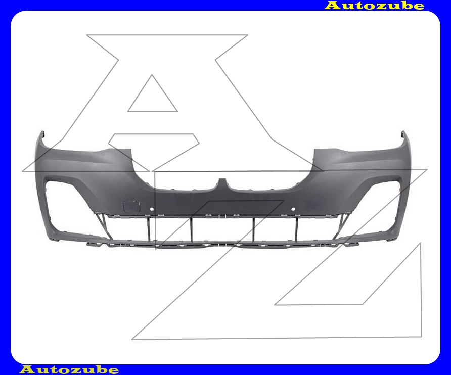 Első lökhárító alapozott, 4 szenzoros Első lökhárító alapozott, 4 szenzoros