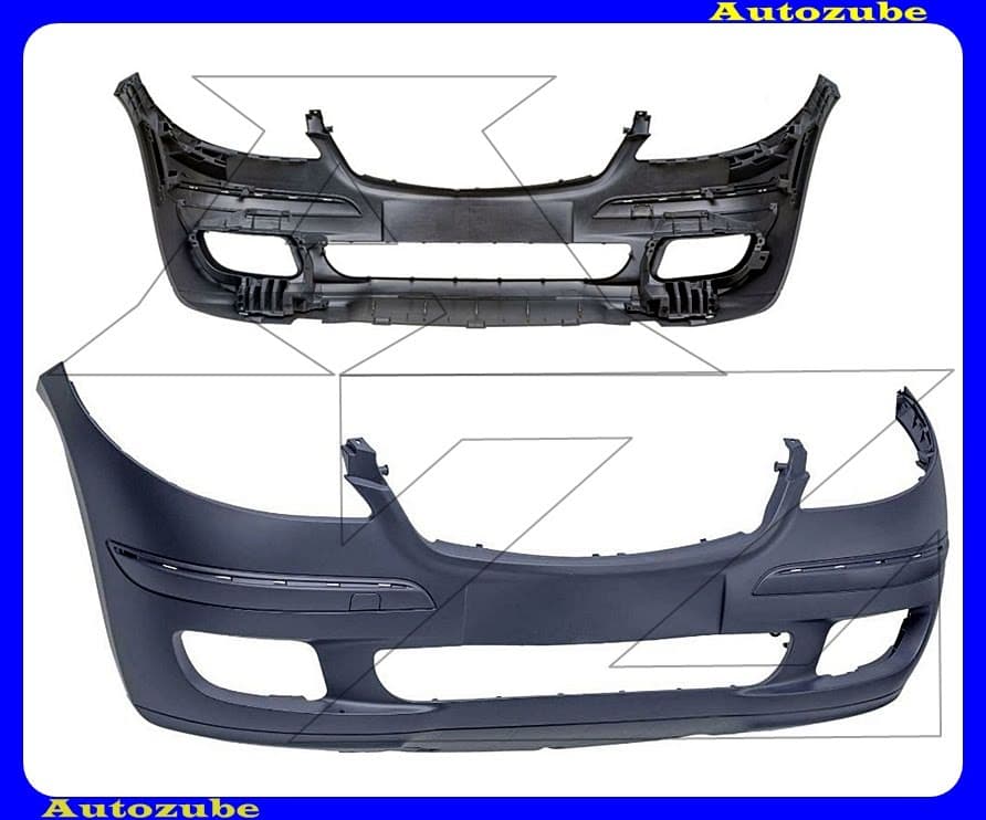 Első lökhárító alapozott Első lökhárító alapozott