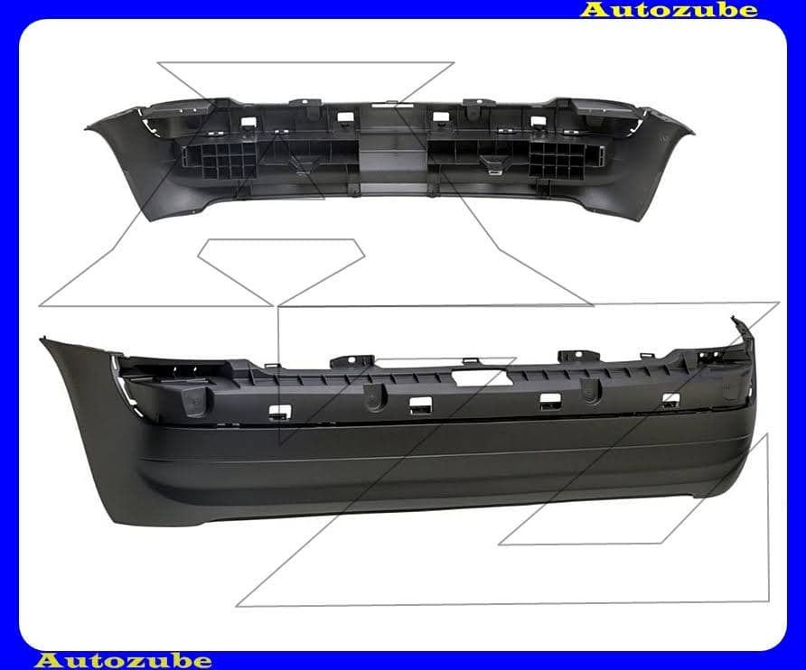Hátsó lökhárító alapozott (díszléc nélkül) Hátsó lökhárító alapozott (díszléc nélkül)