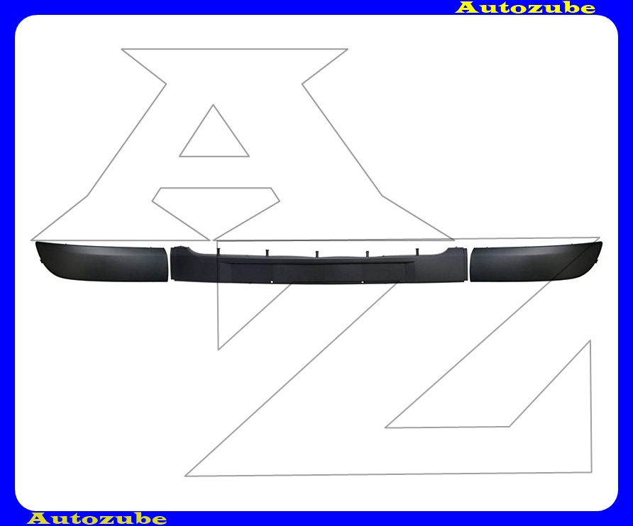 Első lökhárító díszléc szett Első lökhárító díszléc szett