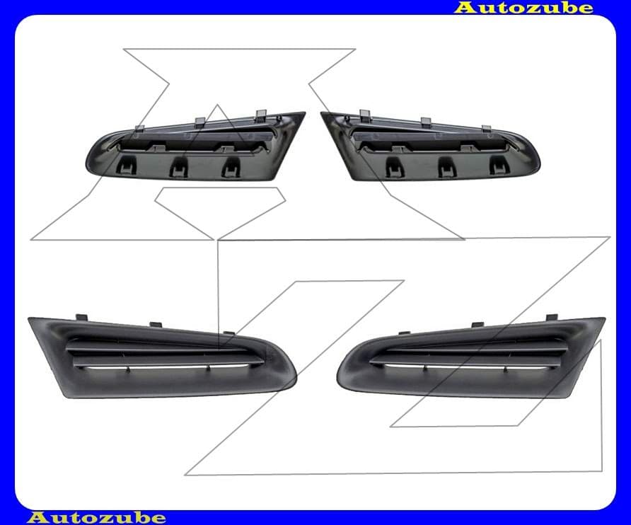 Hűtődíszrács szett (bal+jobb) (kivéve: Campus) Hűtődíszrács szett (bal+jobb) (kivéve: Campus)