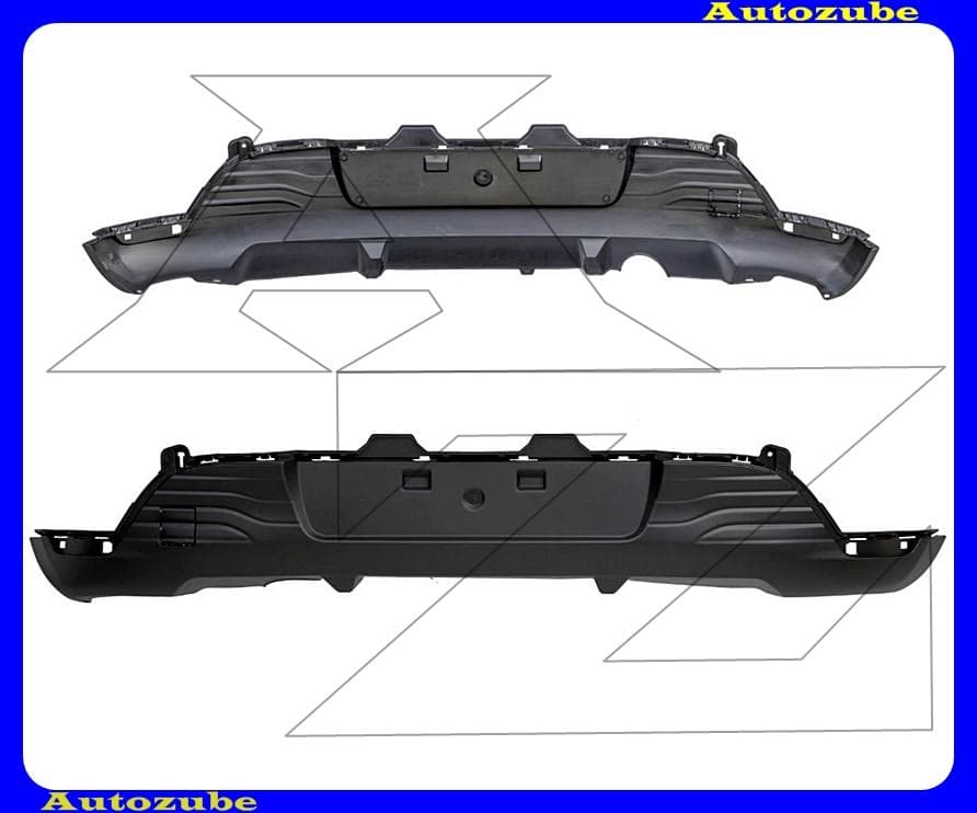 Hátsó lökhárító alsó rész fényezhető Hátsó lökhárító alsó rész fényezhető