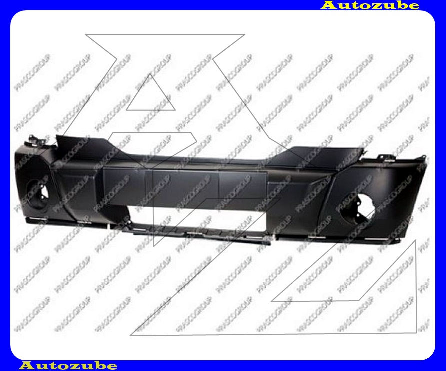 Első lökhárító fényezhető, ködlámpás Első lökhárító fényezhető, ködlámpás