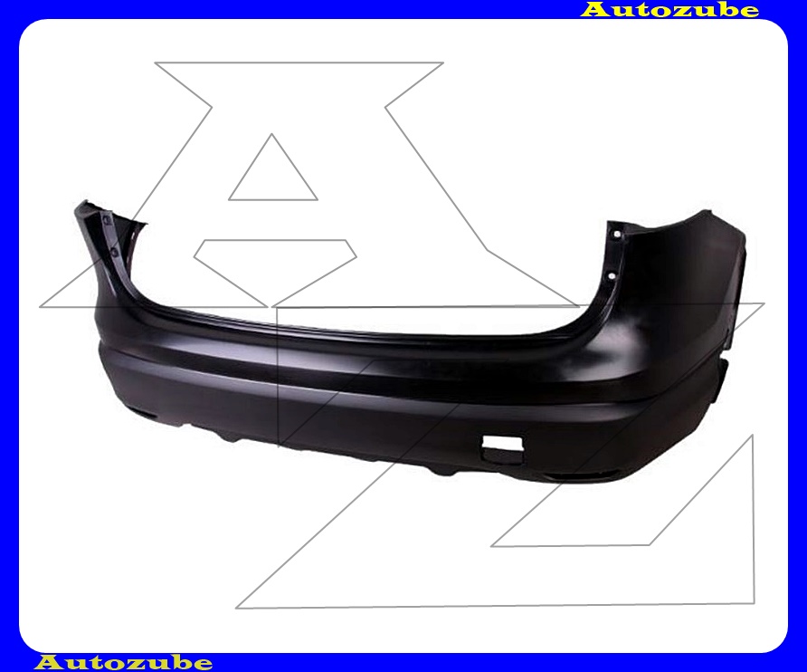 Hátsó lökhárító fekete Hátsó lökhárító fekete