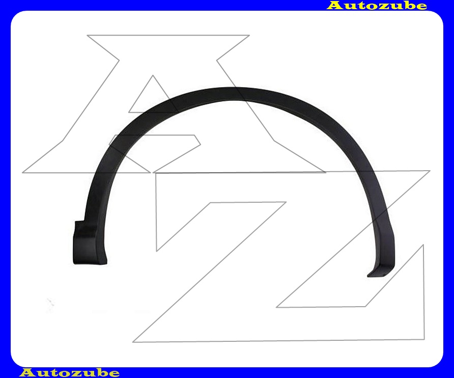 Sárvédőív díszléc jobb első fekete Sárvédőív díszléc jobb első fekete