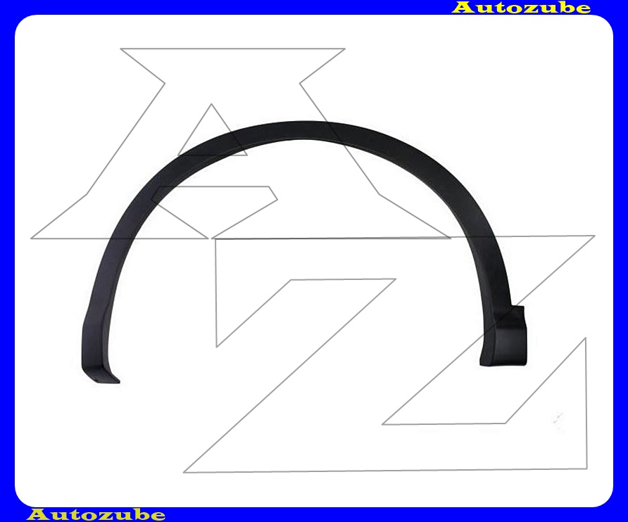 Sárvédőív díszléc bal első fekete Sárvédőív díszléc bal első fekete