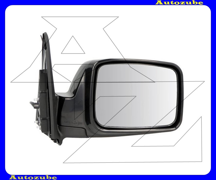 Visszapillantó tükör jobb, elektromosan behajló, domború tükörlappal, fekete borítással Visszapillantó tükör jobb, elektromosan behajló, domború tükörlappal, fekete borítással