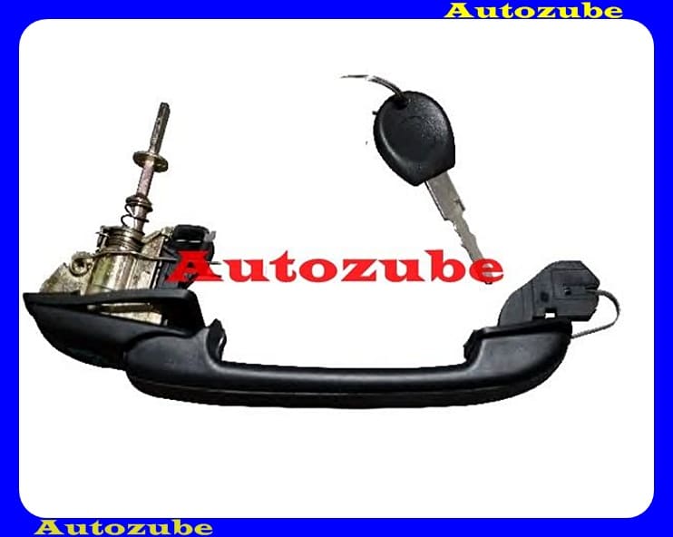 Ajtókilincs külső, oldalfüggetlen első, fekete (zárral) Ajtókilincs külső, oldalfüggetlen első, fekete (zárral)