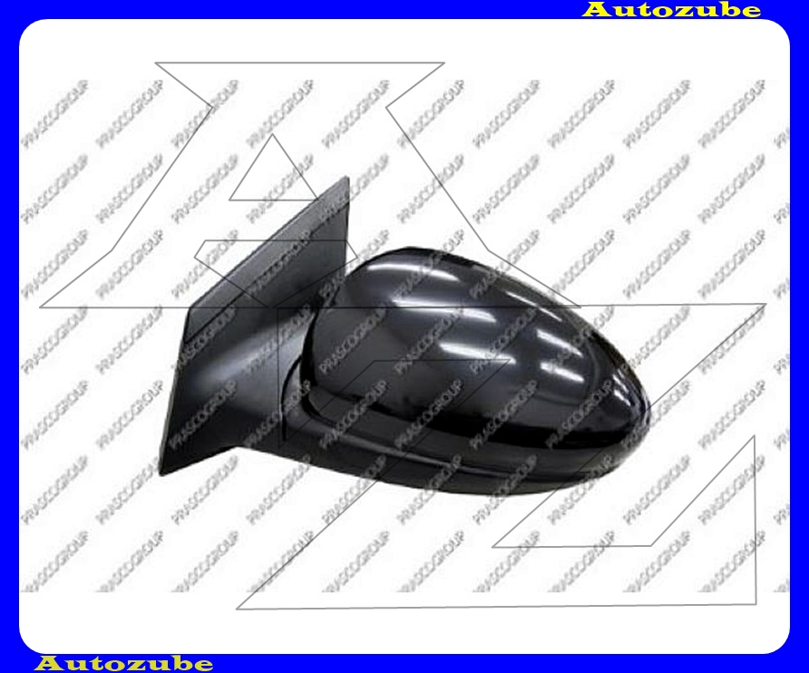 Visszapillantó tükör bal, elektromos, fűthető-domború tükörlappal, fekete borítással /RENDELÉSRE/ Visszapillantó tükör bal, elektromos, fűthető-domború tükörlappal, fekete borítással /RENDELÉSRE/