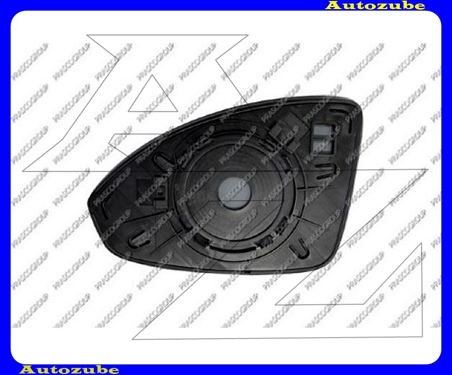 Visszapillantó tükörlap jobb, domború (tartólappal) Visszapillantó tükörlap jobb, domború (tartólappal)
