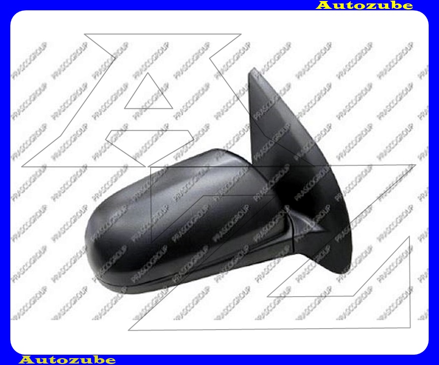 Visszapillantó tükör jobb, elektromos, domború tükörlappal, fekete borítással Visszapillantó tükör jobb, elektromos, domború tükörlappal, fekete borítással