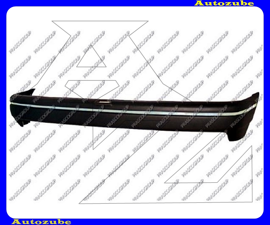 Hátsó lökhárító komplett, krómcsíkkal (PP-merevitéssel) Hátsó lökhárító komplett, krómcsíkkal (PP-merevitéssel)