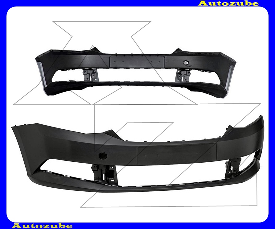 Első lökhárító fényezhető Első lökhárító fényezhető