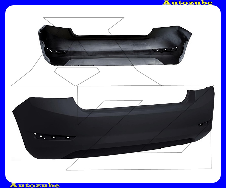 Hátsó lökhárító Hátsó lökhárító