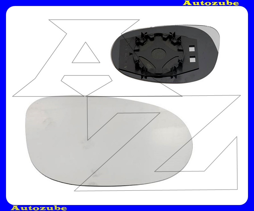 Visszapillantó tükörlap jobb, domború (tartólappal) Visszapillantó tükörlap jobb, domború (tartólappal)