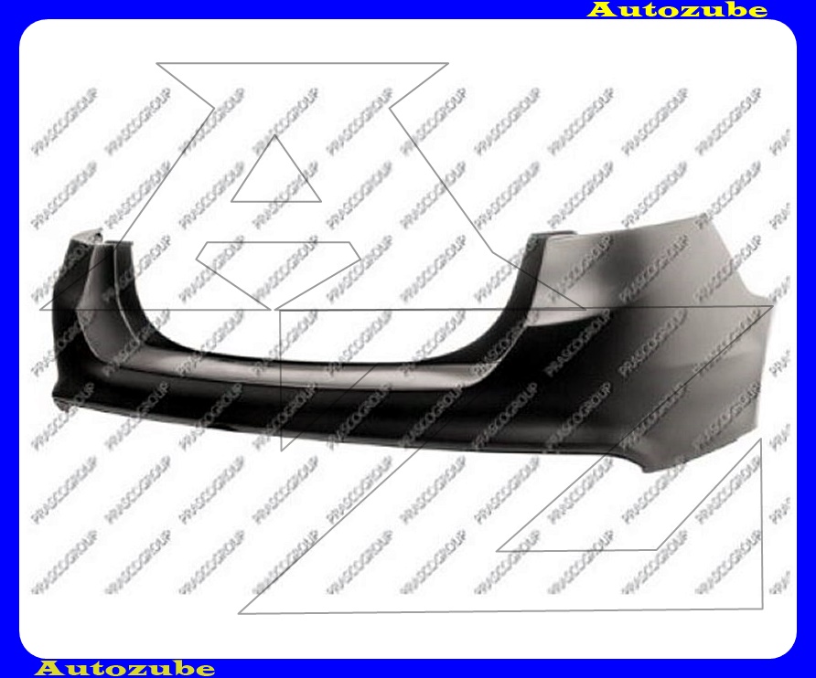 Hátsó lökhárító alapozott Hátsó lökhárító alapozott