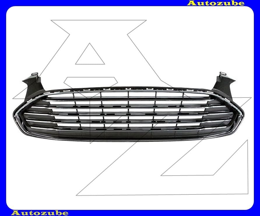 Hűtődíszrács fekete, krómkerettel Hűtődíszrács fekete, krómkerettel