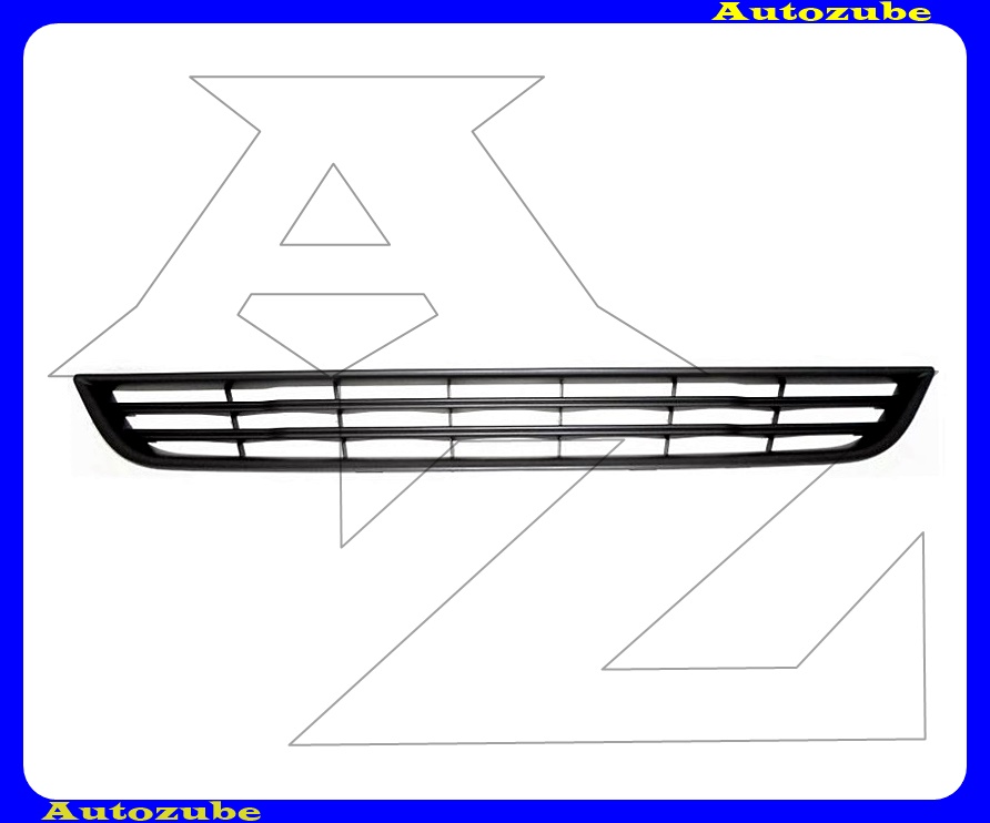 Első lökhárító rács középső alsó, fekete Első lökhárító rács középső alsó, fekete