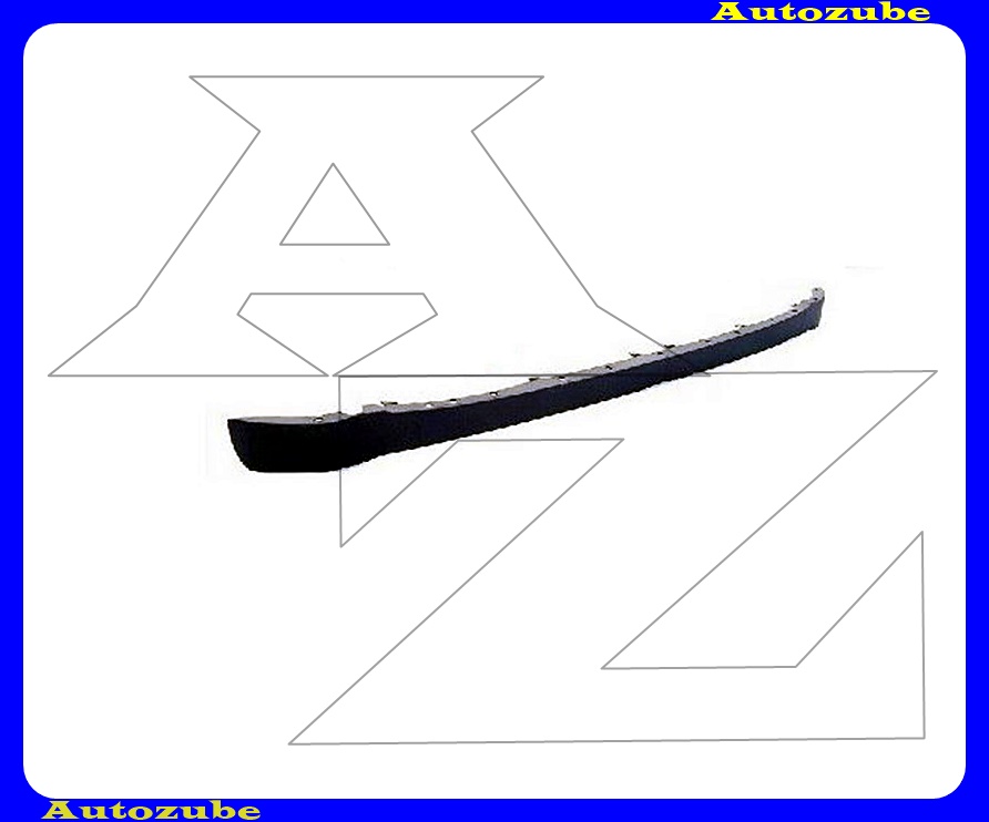 Első lökhárító alatti spoiler, fekete (koptató) Első lökhárító alatti spoiler, fekete (koptató)