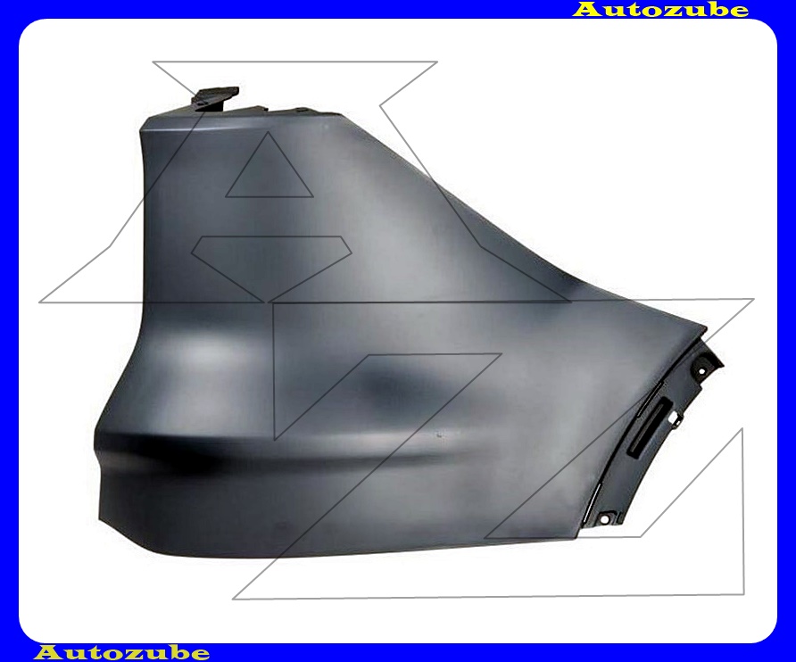 Hátsó lökhárító sarok jobb, alapozott Hátsó lökhárító sarok jobb, alapozott