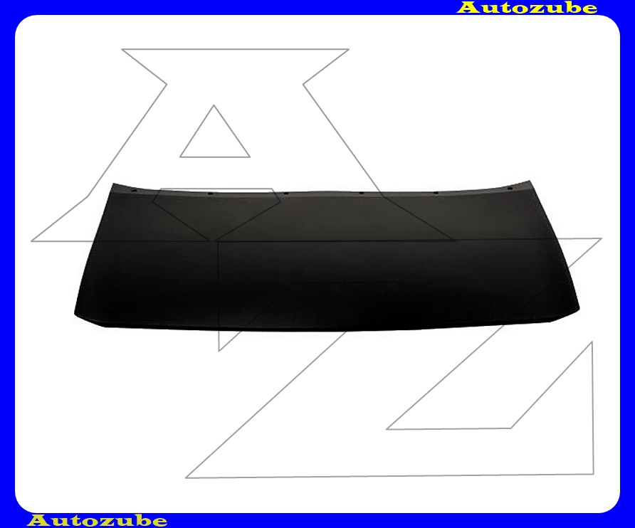 Első lökhárító alatti spoiler védőborítás, fekete Első lökhárító alatti spoiler védőborítás, fekete