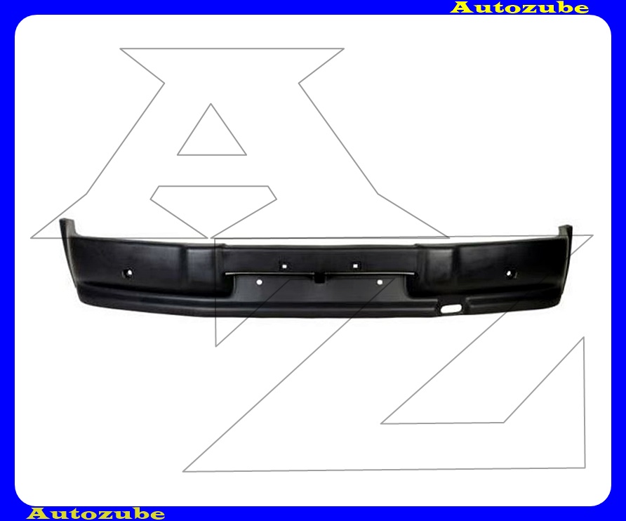 Első lökhárító fekete Első lökhárító fekete