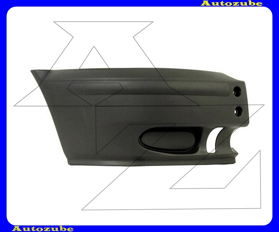 Első lökhárító jobb, középszürke Első lökhárító jobb, középszürke