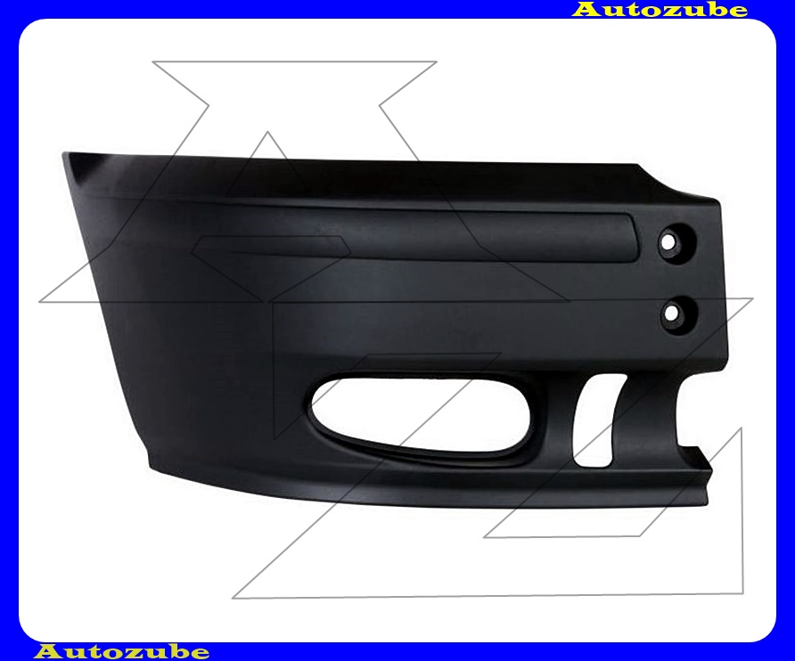 Első lökhárító jobb, ködlámpás, középszürke Első lökhárító jobb, ködlámpás, középszürke