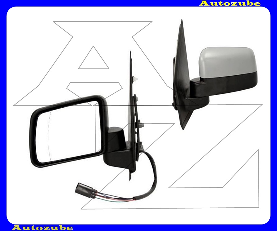 Visszapillantó tükör bal, elektromos, fűthető-aszférikus tükörlappal, fényezhető borítással Visszapillantó tükör bal, elektromos, fűthető-aszférikus tükörlappal, fényezhető borítással