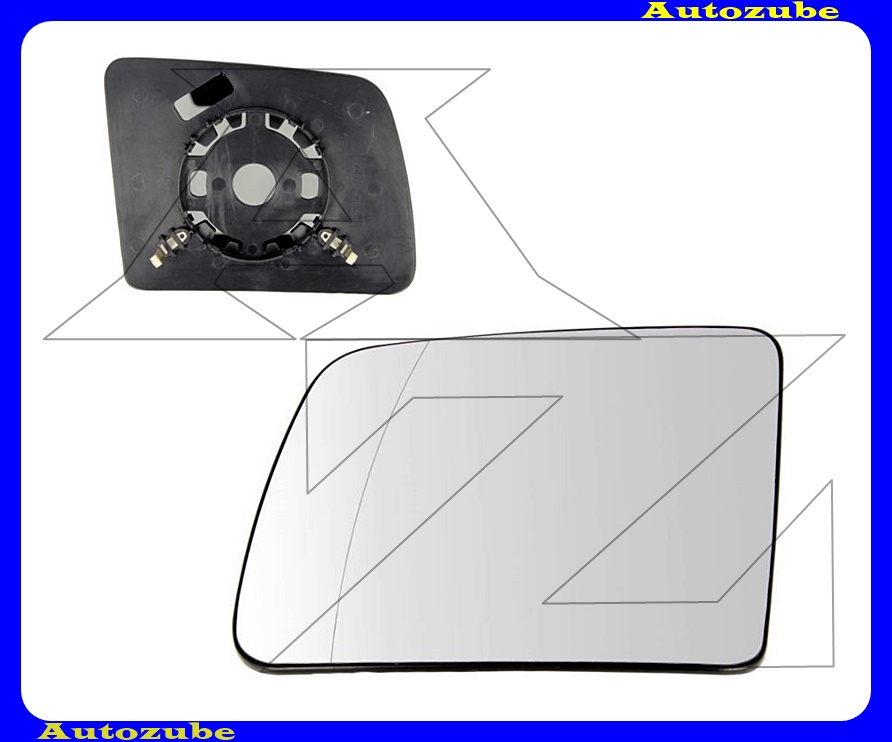 Visszapillantó tükörlap bal, aszférikus (tartólappal) Visszapillantó tükörlap bal, aszférikus (tartólappal)