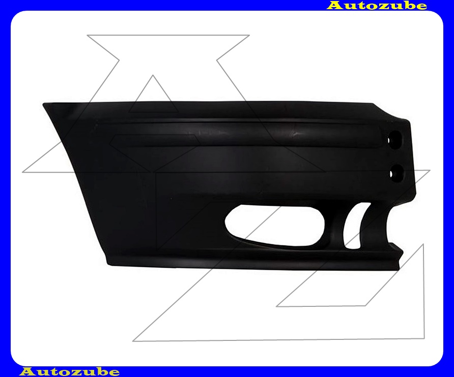 Első lökhárító jobb, ködlámpás, sötétszürke Első lökhárító jobb, ködlámpás, sötétszürke