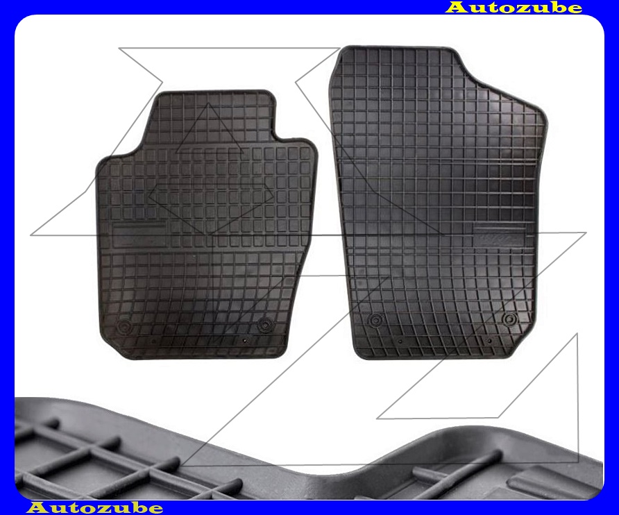 Gumiszőnyeg garnitúra (2db) méretpontos - 3mm vastagságú - 10mm magas peremmel, vanília illattal Gumiszőnyeg garnitúra (2db) méretpontos - 3mm vastagságú - 10mm magas peremmel, vanília illattal