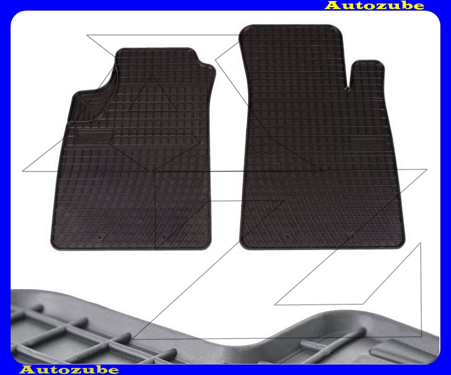 Gumiszőnyeg garnitúra (2db) méretpontos - 3mm vastagságú - 10mm magas peremmel, vanília illattal Gumiszőnyeg garnitúra (2db) méretpontos - 3mm vastagságú - 10mm magas peremmel, vanília illattal